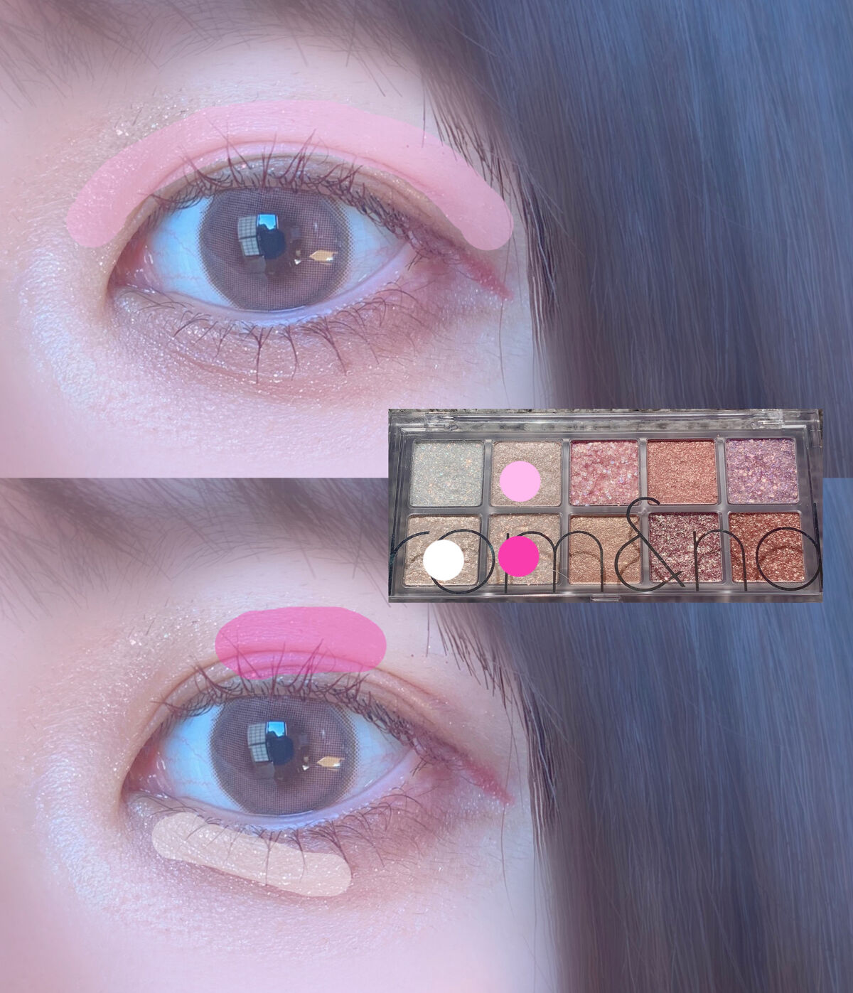 ショコラスウィート アイズ/リンメル ロンドン/アイシャドウパレットを使ったクチコミ（2枚目）