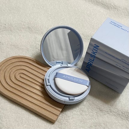 グロー マットクッション/APRILSKIN/クッションファンデーションを使ったクチコミ(2枚目)