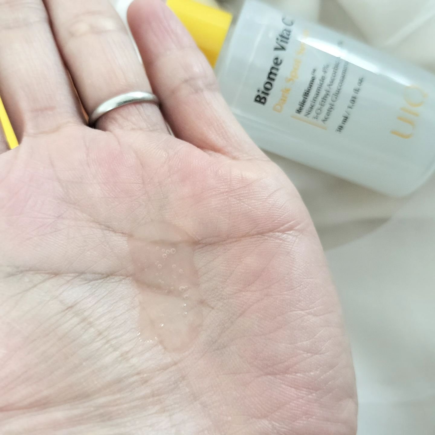 バイオームビタCダークスポットセラム/UIQ/美容液を使ったクチコミ（2枚目）