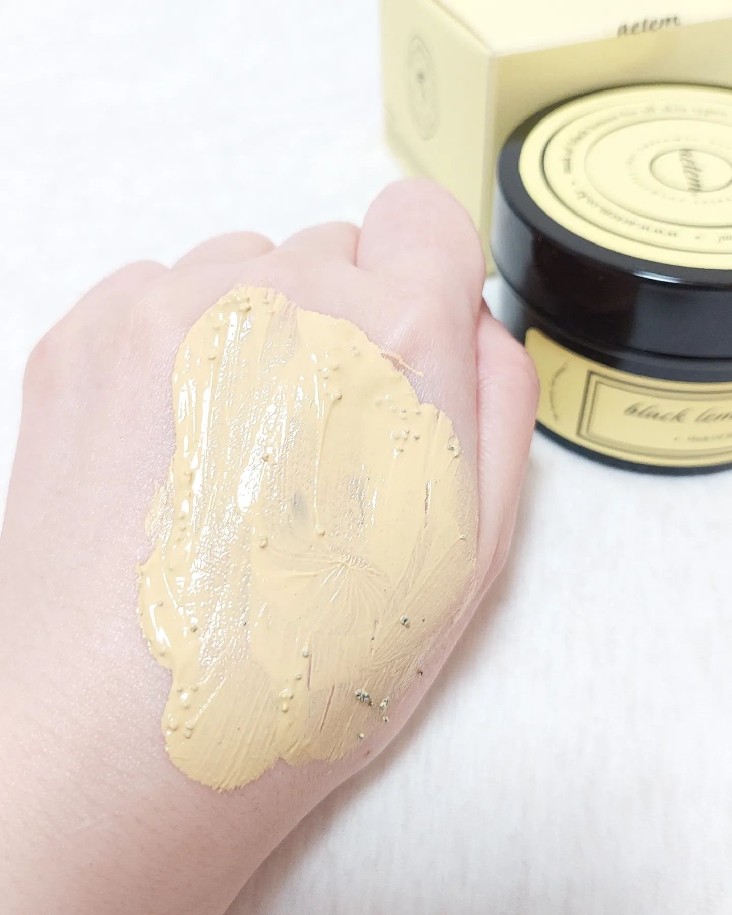 black lemon wash off pack/Aetem /洗い流すパック・マスクを使ったクチコミ（3枚目）