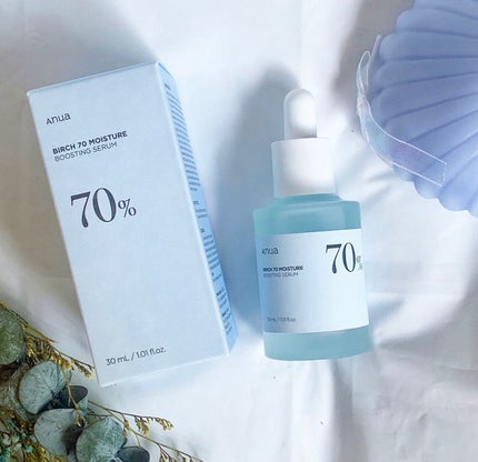 シラカバ70%水分ブースティングセラム/Anua/美容液を使ったクチコミ(1枚目)