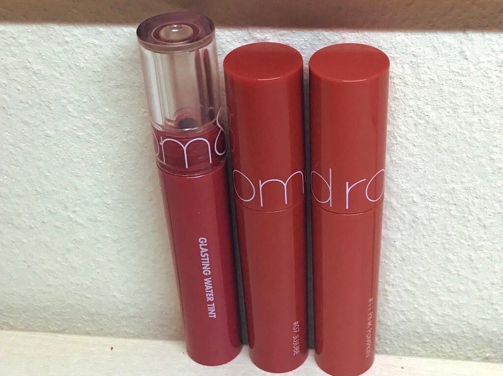 ジューシーラスティングティント/rom&nd/リップティントを使ったクチコミ(1枚目)