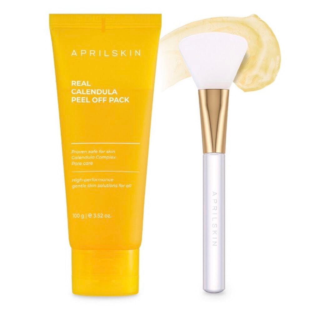 リアルカレンデュラピールオフパック/APRILSKIN/ピーリングを使ったクチコミ(1枚目)