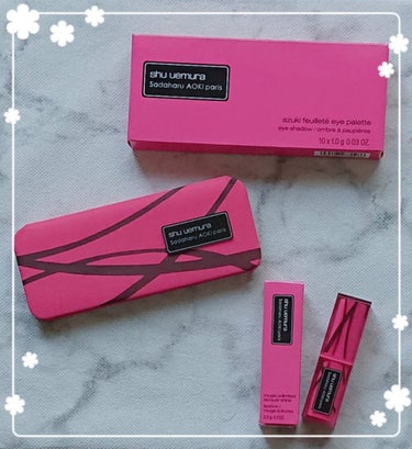 ケーキ リップスティック ルージュ アンリミテッド ラッカーシャイン/shu uemura/口紅を使ったクチコミ（1枚目）