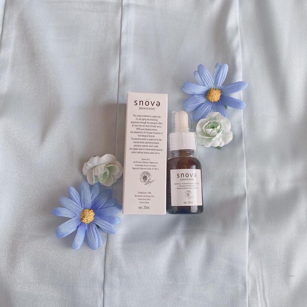 プラツェンタール エキストレ/スノーヴァ/美容液を使ったクチコミ(1枚目)