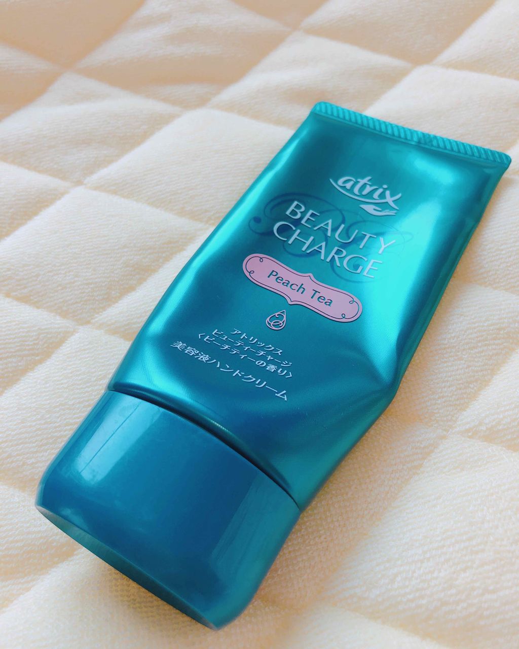 ビューティーチャージ ピーチティーの香り/アトリックス/ハンドクリームを使ったクチコミ（1枚目）
