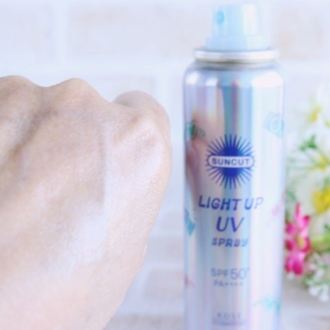 サンカットR ライトアップUV スプレー/サンカット®/日焼け止めミスト・スプレーを使ったクチコミ(4枚目)
