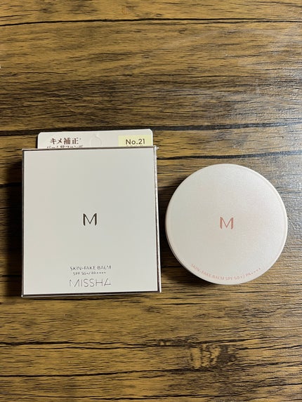ミシャ M スキンフェイクバーム/MISSHA/クリーム・エマルジョンファンデーションを使ったクチコミ(1枚目)