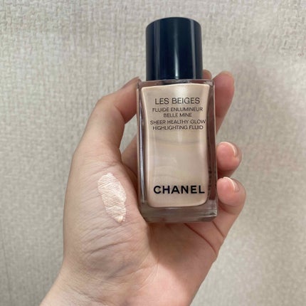 レ ベージュ フリュイド アンルミネール ベル ミン/CHANEL/リキッドハイライトを使ったクチコミ(2枚目)