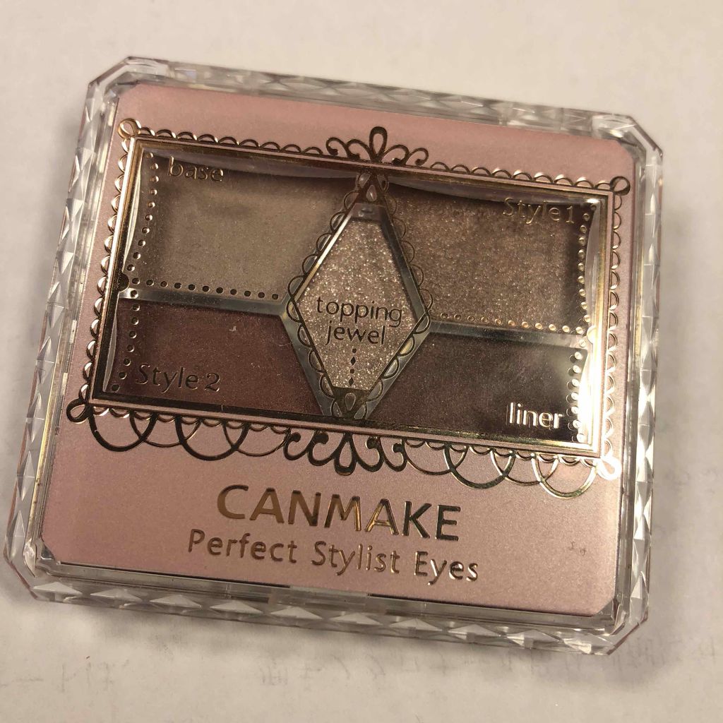 【旧品】パーフェクトスタイリストアイズ/キャンメイク/アイシャドウパレットを使ったクチコミ（1枚目）