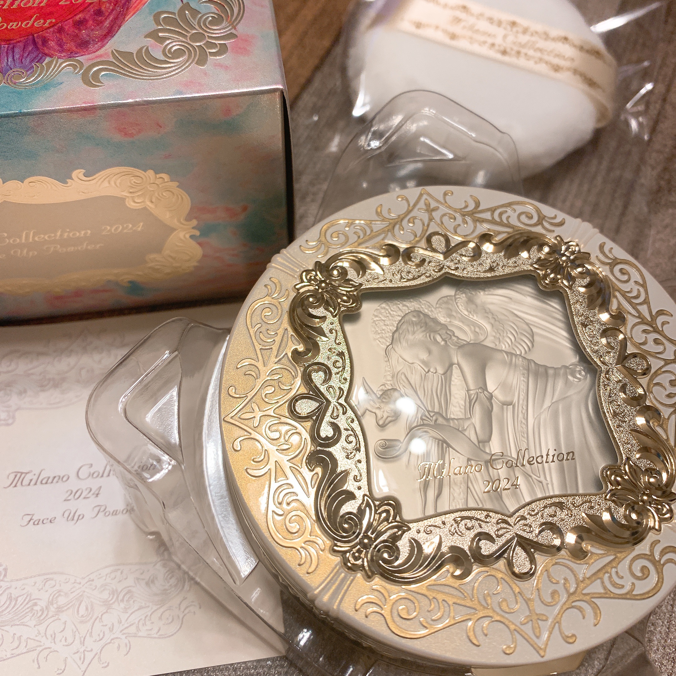 フェースアップパウダー２０２４ 24g/ミラノコレクション/プレストパウダーを使ったクチコミ（3枚目）