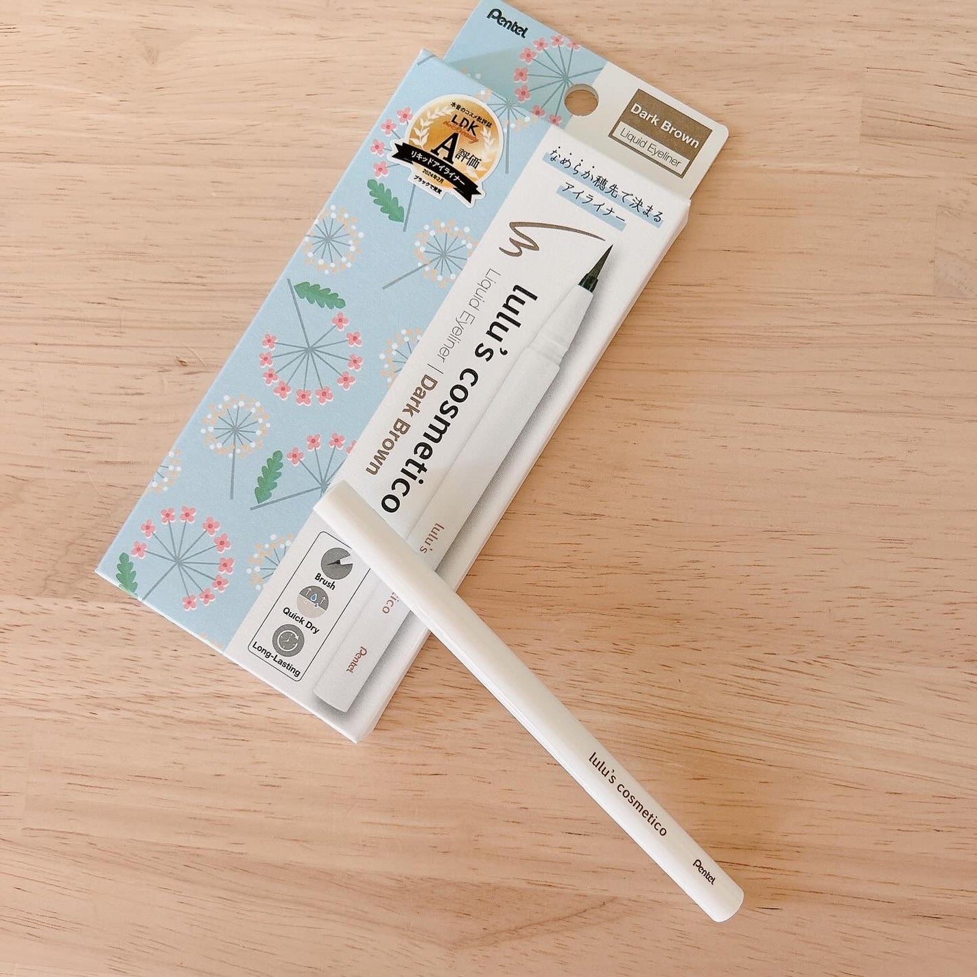 リキッドアイライナー/ルルズコスメティコ/リキッドアイライナーを使ったクチコミ(1枚目)