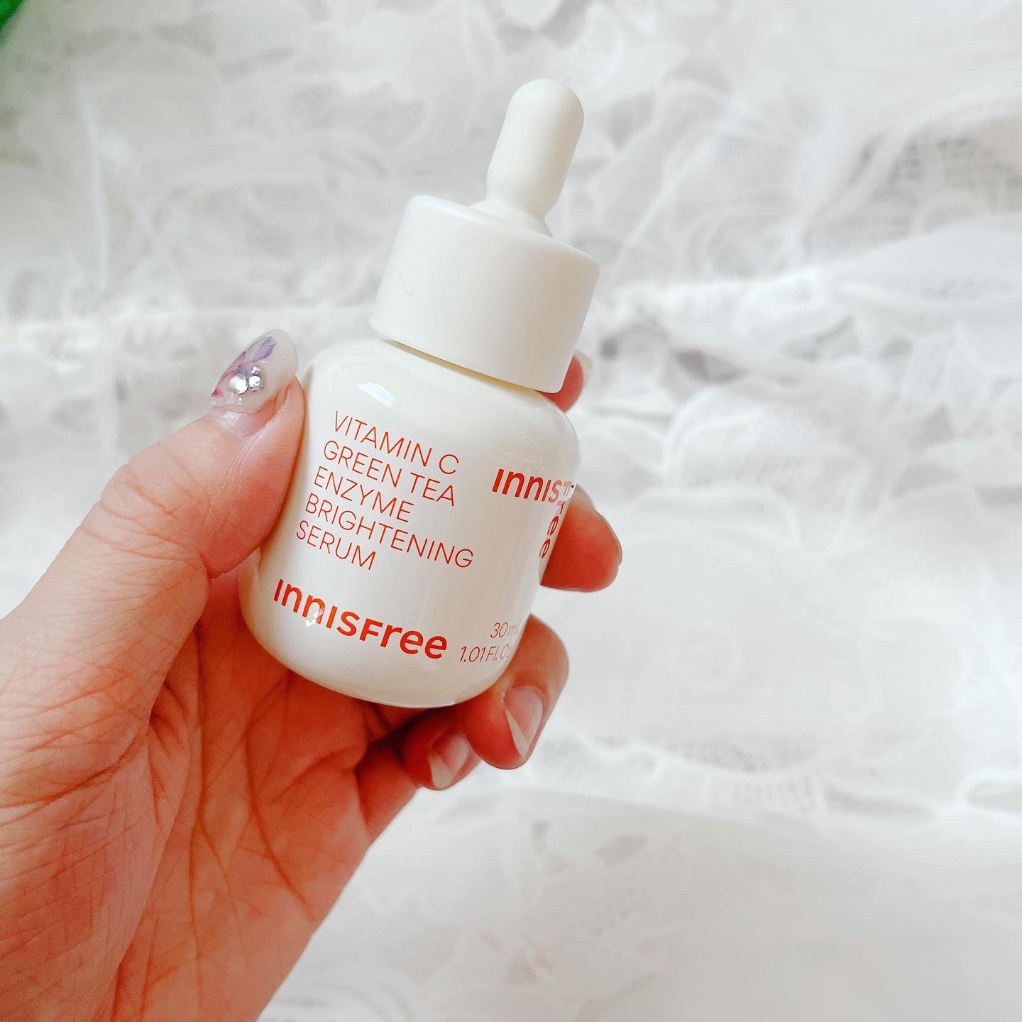 ビタC　グリーンティーエンザイム　ブライト　セラム/innisfree/美容液を使ったクチコミ（2枚目）