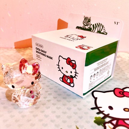 VTシカパック4箱セット(ハローキティコラボ) CICA デイリースージングマスク ハローキティ限定パッケージ 30
