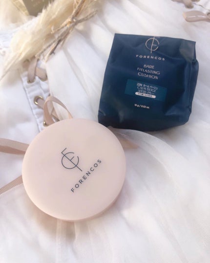 ベアフィットラスティングクッション 詰め替え付き/フォレンコス/クッションファンデーションを使ったクチコミ(7枚目)