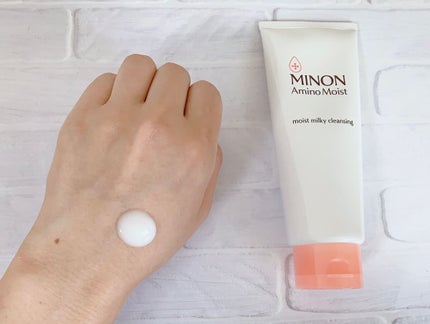 ミノン アミノモイスト モイストミルキィ クレンジング/ミノン/ミルククレンジングを使ったクチコミ(4枚目)