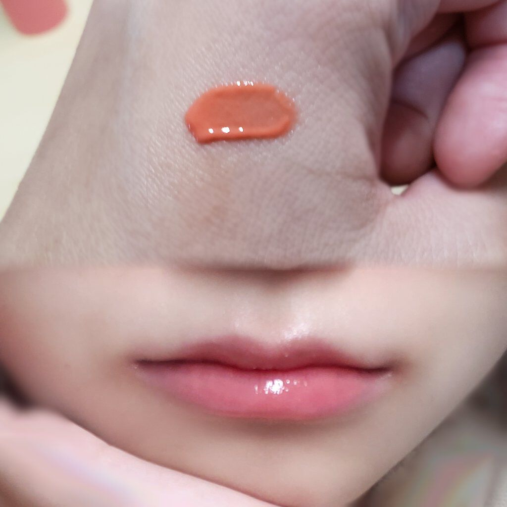 ピーチジェリーティント/ETUDE/口紅を使ったクチコミ（2枚目）