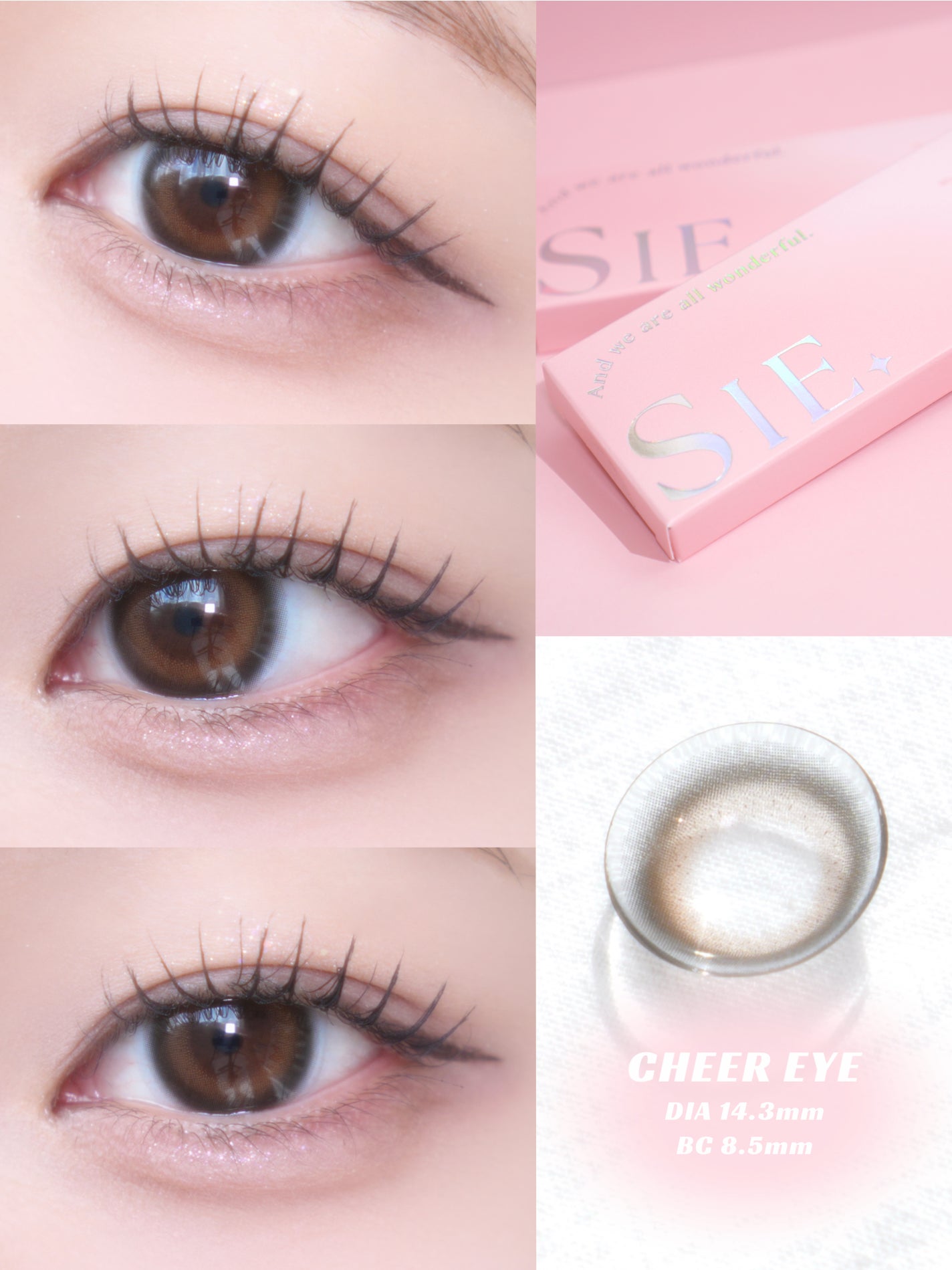 SIE. 1day/SIE./ワンデー(1DAY)カラコンを使ったクチコミ(3枚目)
