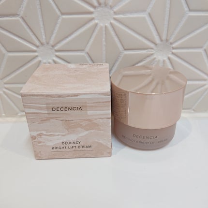 ディセンシア ディセンシー ブライトリフト クリーム/DECENCIA/フェイスクリームを使ったクチコミ(1枚目)