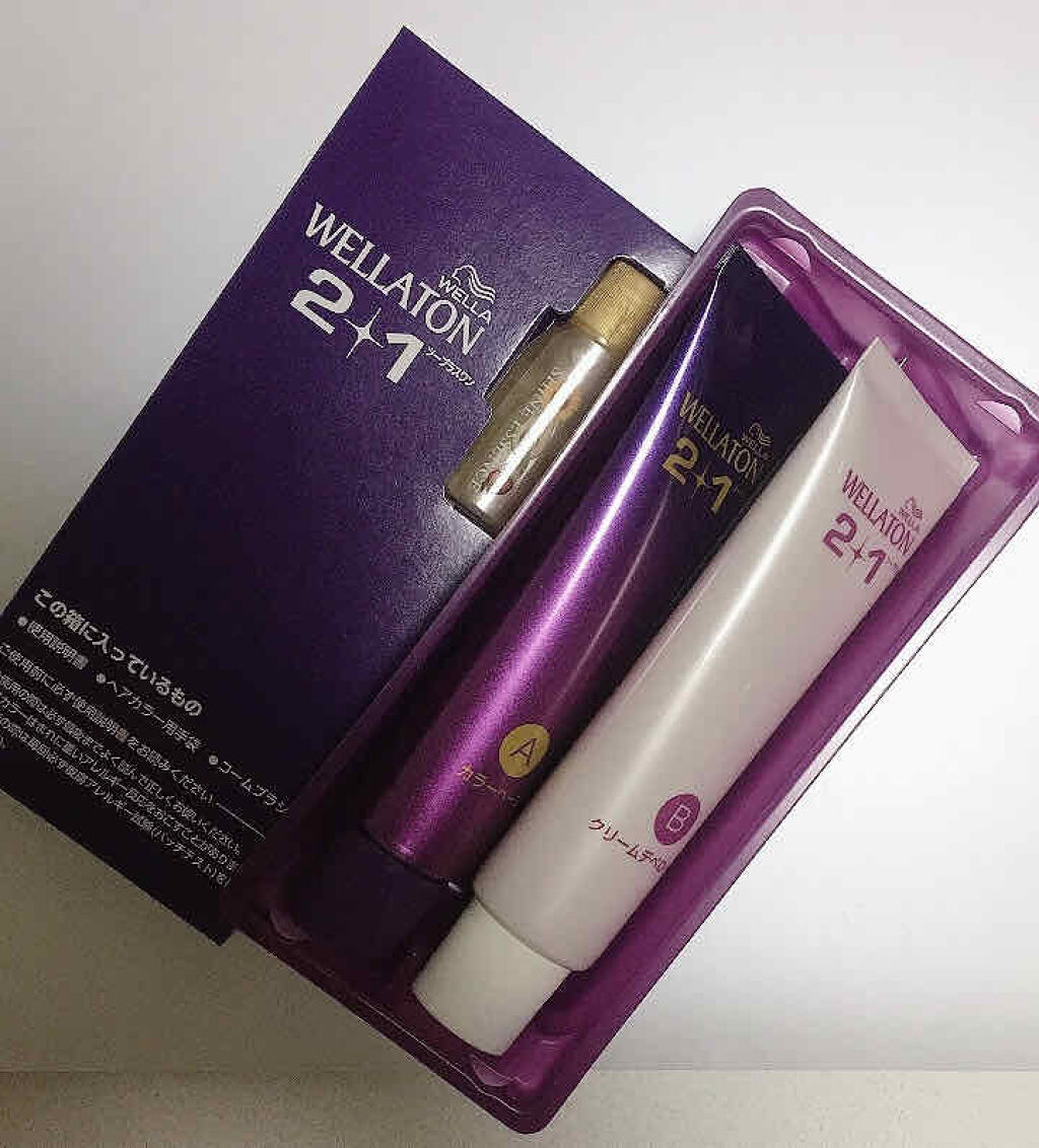 ウエラトーン ツープラスワン クリームタイプ/ウエラ/ヘアカラーを使ったクチコミ（2枚目）