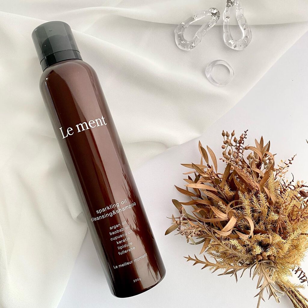 ルメント スパークリングオイル クレンジング&シャンプー/Le ment/市販シャンプーを使ったクチコミ（1枚目）