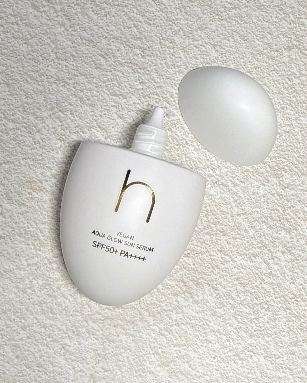 ヴィーガンアクアグロウサンセラム/HAMEL/日焼け止めローションを使ったクチコミ（2枚目）