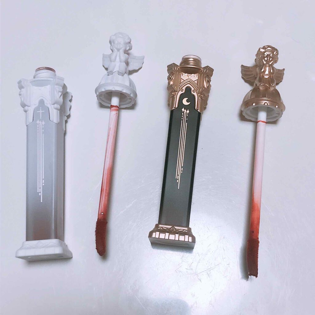 リトルエンジェルフェザーマットリップ/FlowerKnows/口紅を使ったクチコミ(2枚目)