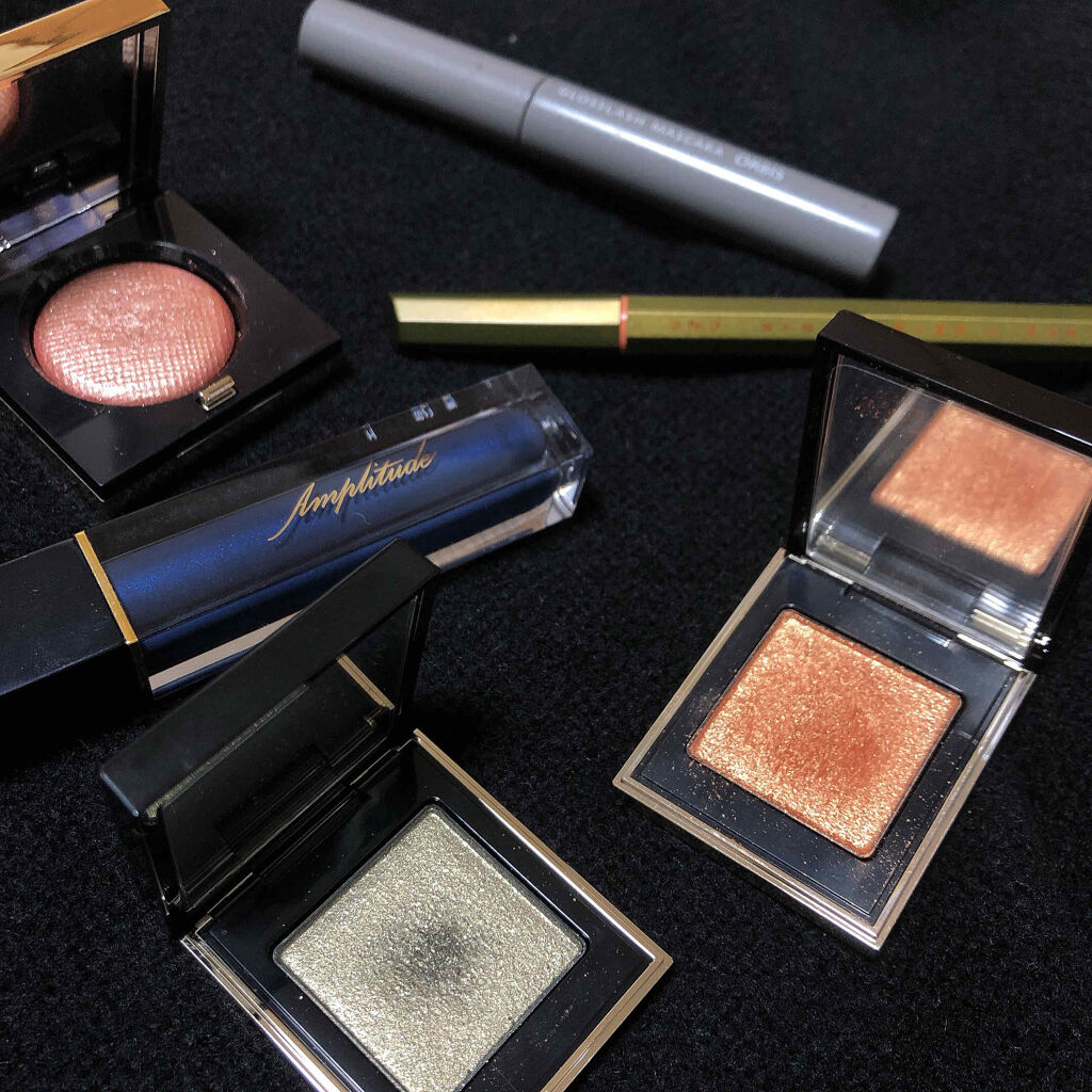 エクストラボリューム カラーマスカラ 04 ネイビー/Amplitude/マスカラを使ったクチコミ（1枚目）