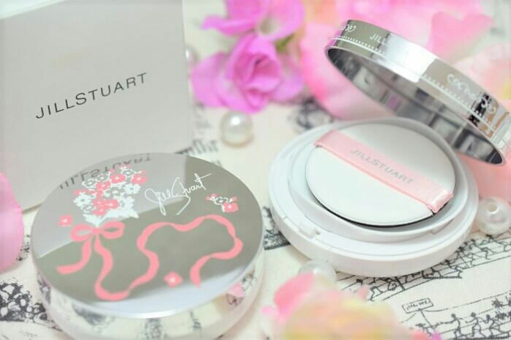 ピュアエッセンス クッションコンパクト/JILL STUART/クッションファンデーションを使ったクチコミ(2枚目)