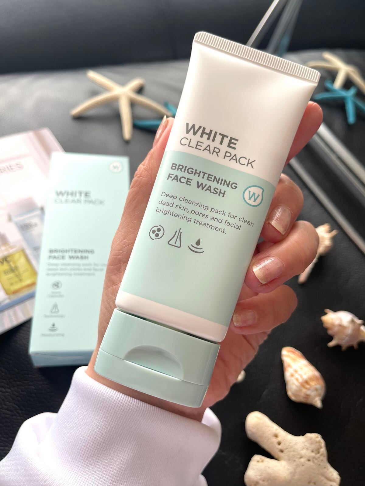 W・ホワイトクリアパック/ホワイピュア/洗い流すパック・マスクを使ったクチコミ(1枚目)