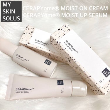 CERAPYome Moist On Cream/my skin solus/フェイスクリームを使ったクチコミ（1枚目）