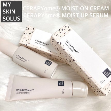 CERAPYome Moist On Cream/my skin solus/フェイスクリームを使ったクチコミ(1枚目)