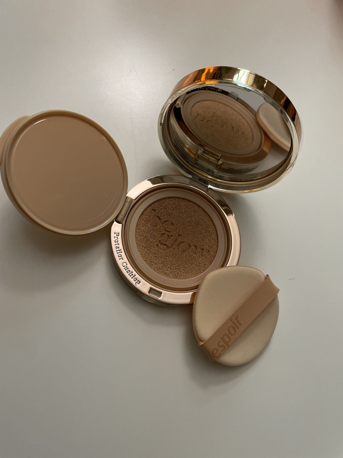 プロテーラービーグロウクッション ニュークラス/espoir/クッションファンデーションを使ったクチコミ（2枚目）