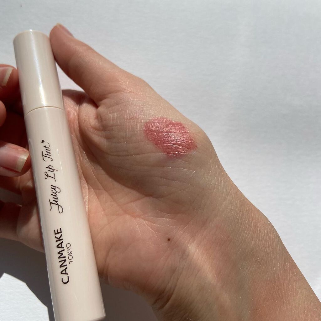 ジューシーリップティント/キャンメイク/口紅を使ったクチコミ(7枚目)
