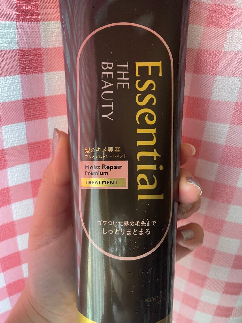 THE BEAUTY 髪のキメ美容プレミアムトリートメント<モイストリペアプレミアム>/エッセンシャル/洗い流すヘアトリートメントを使ったクチコミ(1枚目)