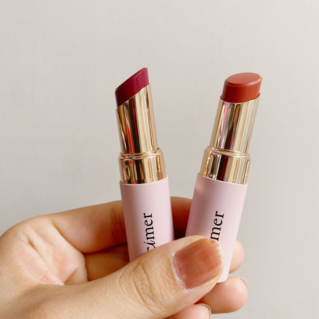 プランパールージュ サンセットオレンジ/cimer/口紅を使ったクチコミ（1枚目）