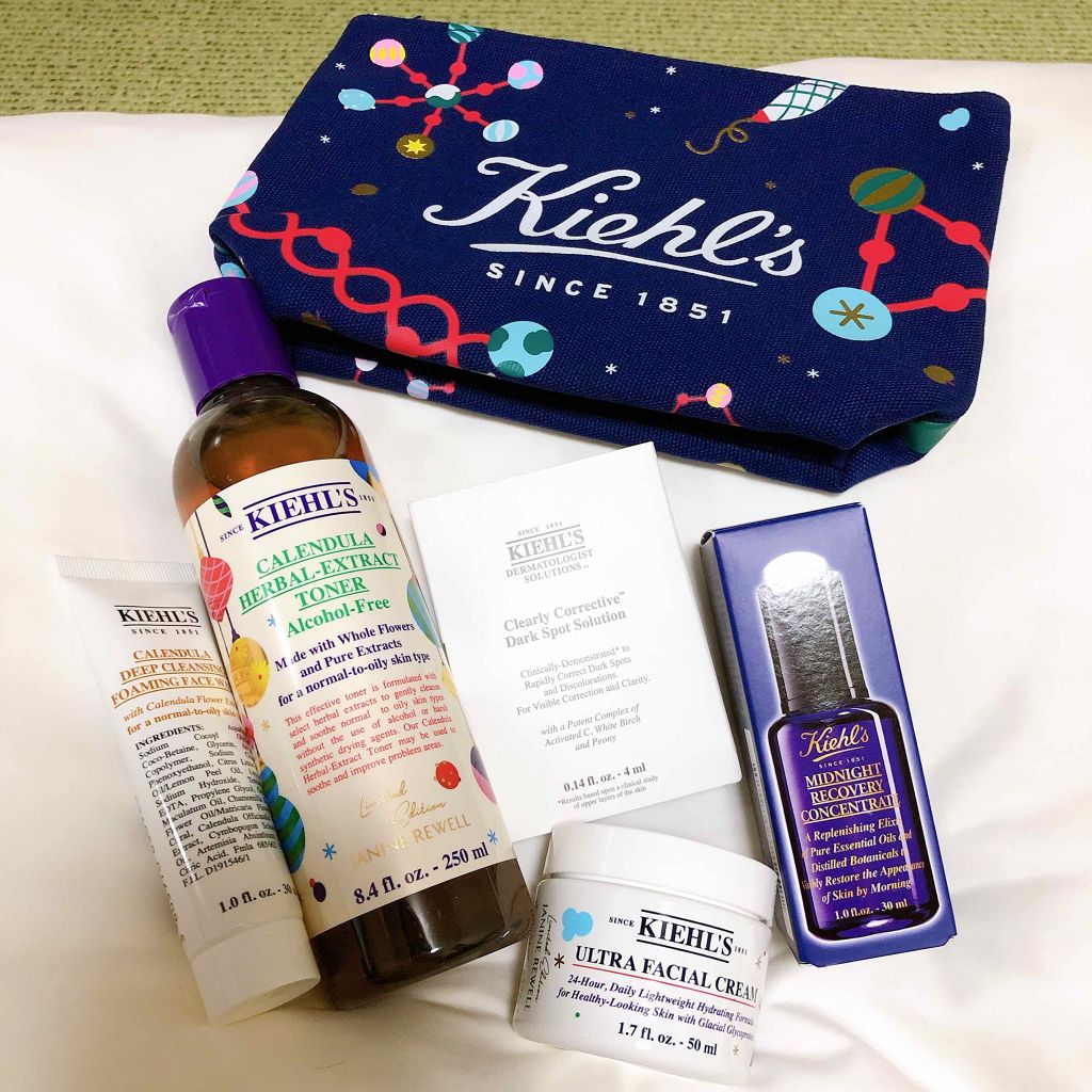 キールズ ミッドナイトボタニカル コンセントレート/Kiehl's/フェイスオイルを使ったクチコミ(1枚目)