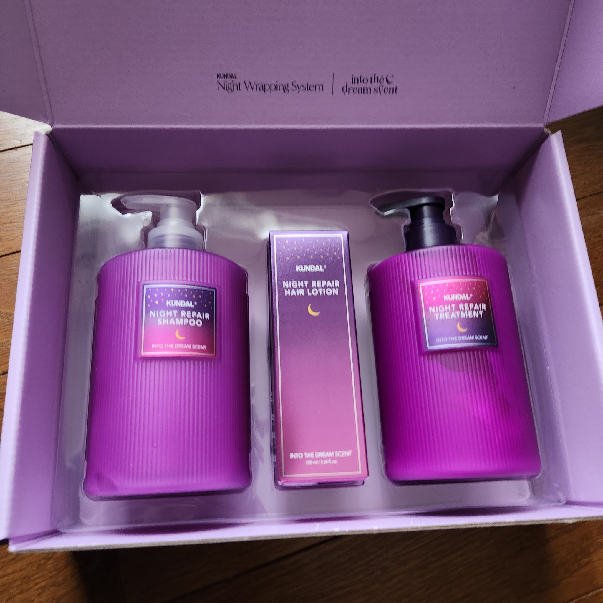 ナイトリペア シャンプー／トリートメント/KUNDAL/市販シャンプーを使ったクチコミ（2枚目）