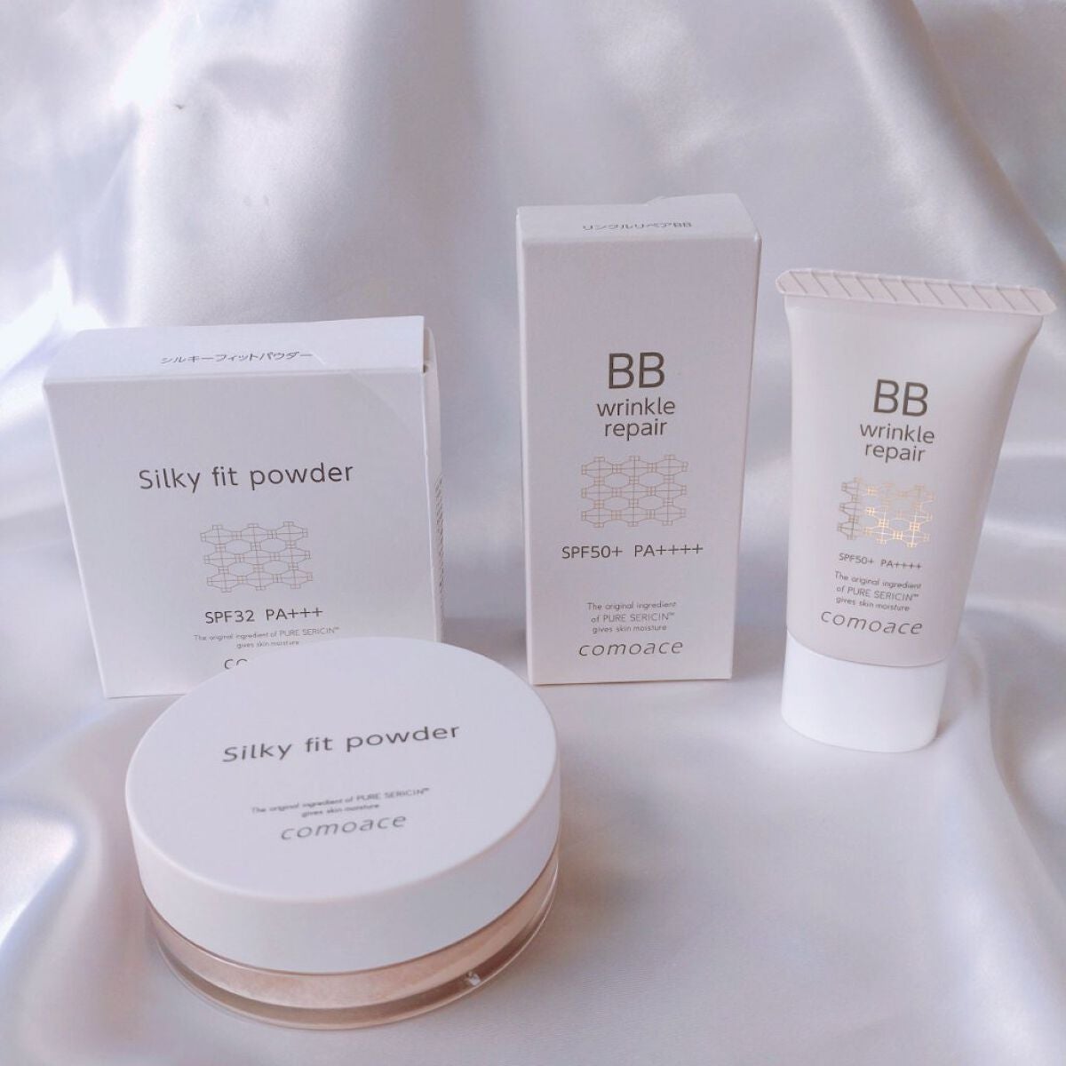 リンクルリペアBB/コモエース/BBクリームを使ったクチコミ(5枚目)