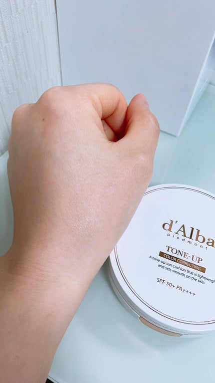 ウォータフルトーンアップサンクッション/ダルバ/化粧下地を使ったクチコミ(3枚目)