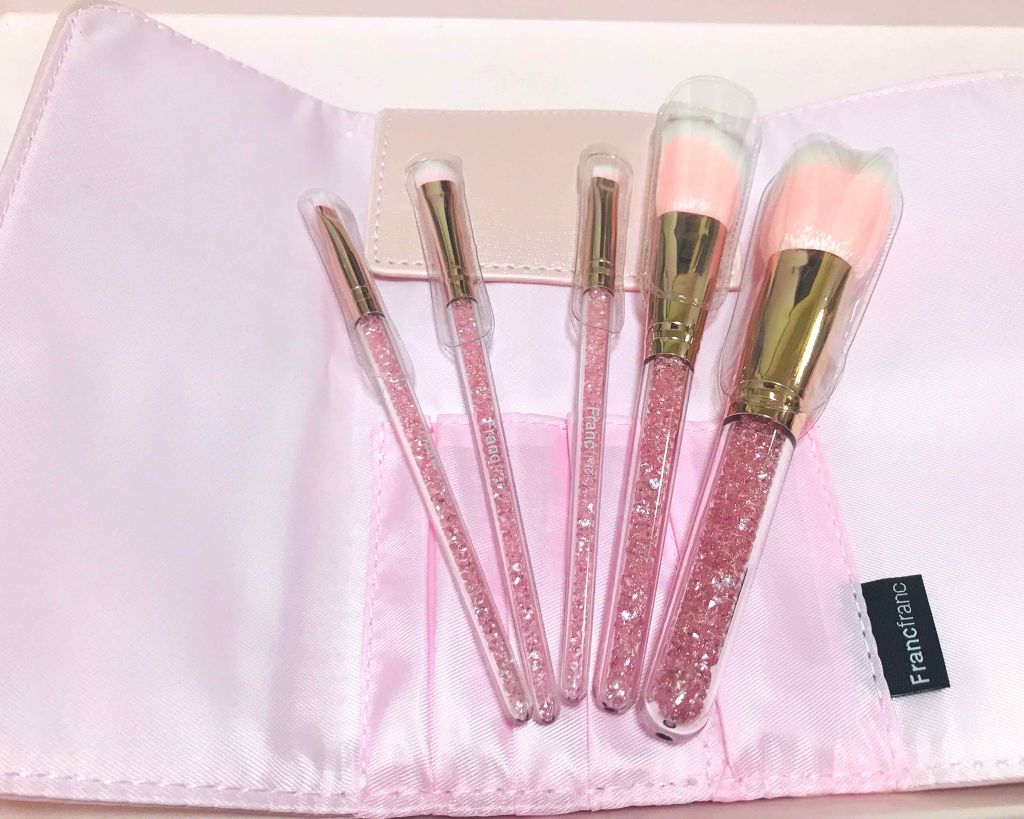 メイクブラシセット/フランフラン/メイクブラシを使ったクチコミ（3枚目）