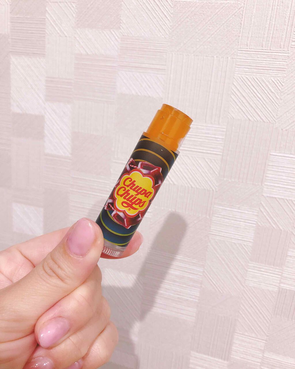 デリシャスリップクリーム Chupa Chups（チュッパチャプス） コーラの香り/デリシャスリップクリーム/リップクリームを使ったクチコミ（1枚目）