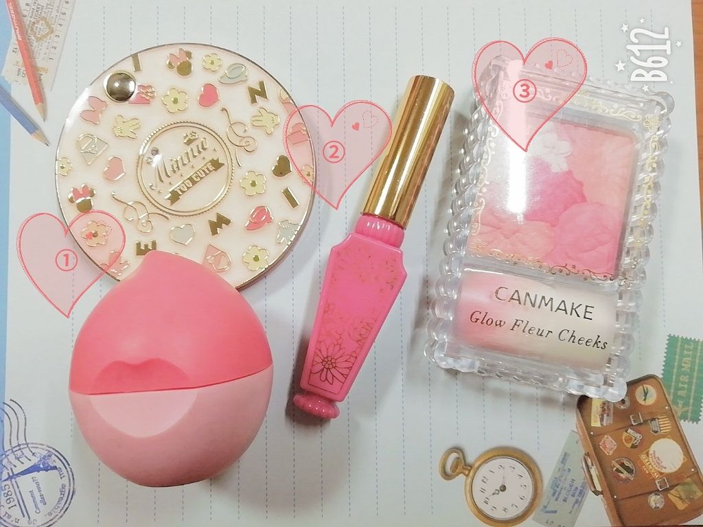 グロウフルールチークス/キャンメイク/パウダーチークを使ったクチコミ(1枚目)