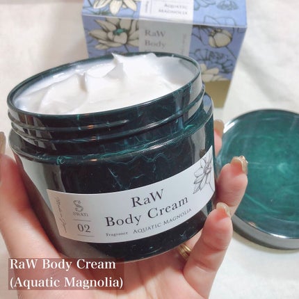 RaW Hand Care Cream(Aquatic Magnolia)/SWATi MARBLe/ハンドクリームを使ったクチコミ(2枚目)