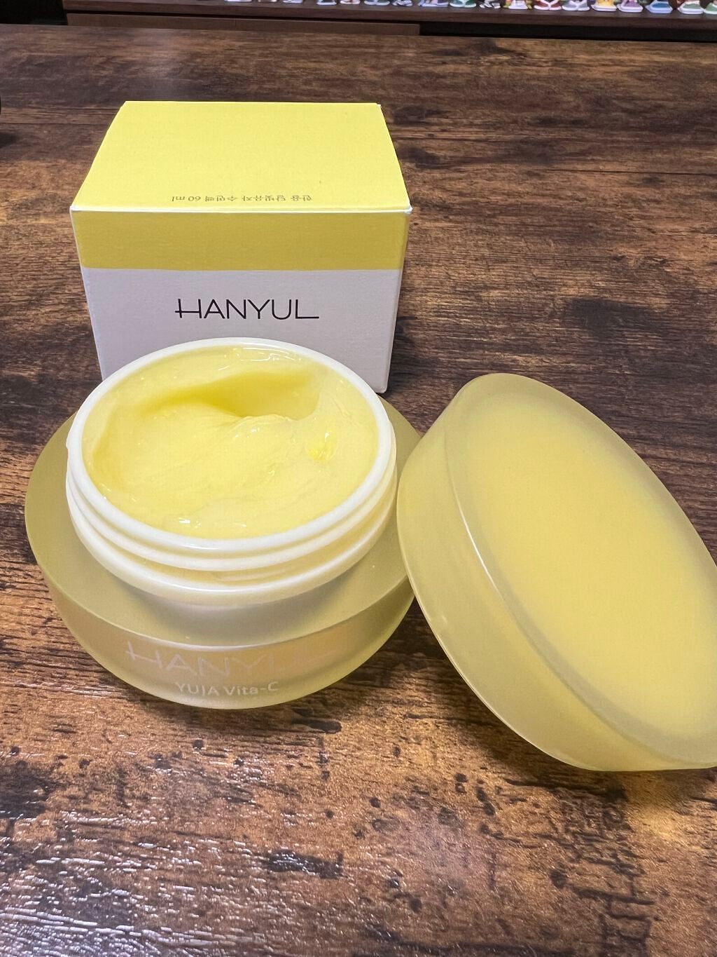 月光ゆず睡眠パック(旧バージョン)/HANYUL(ハンユル)/フェイスクリームを使ったクチコミ(2枚目)