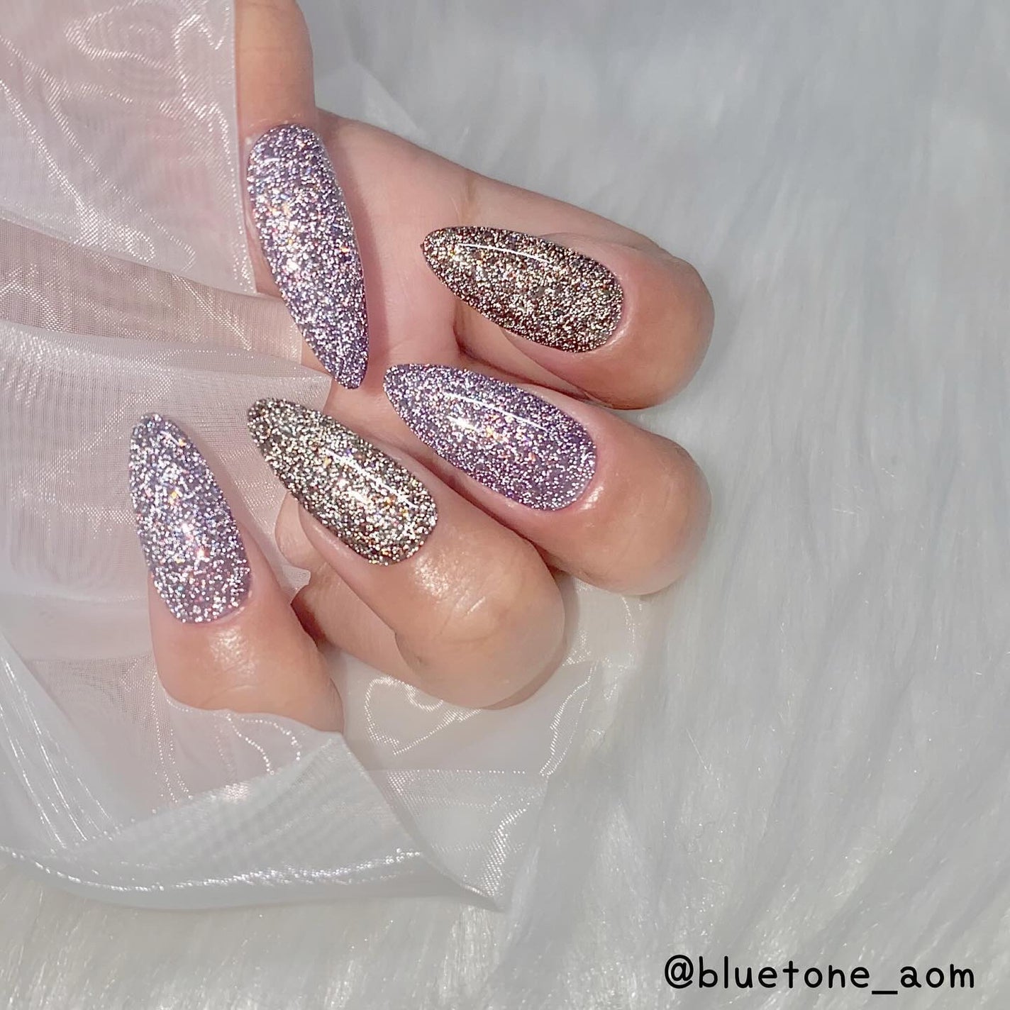 ⋆͛🦖⋆͛aomi on LIPS 「オリジナルフラッシュ!ブラックとネイビー?群青色?かな?笑暗め..」(4枚目)