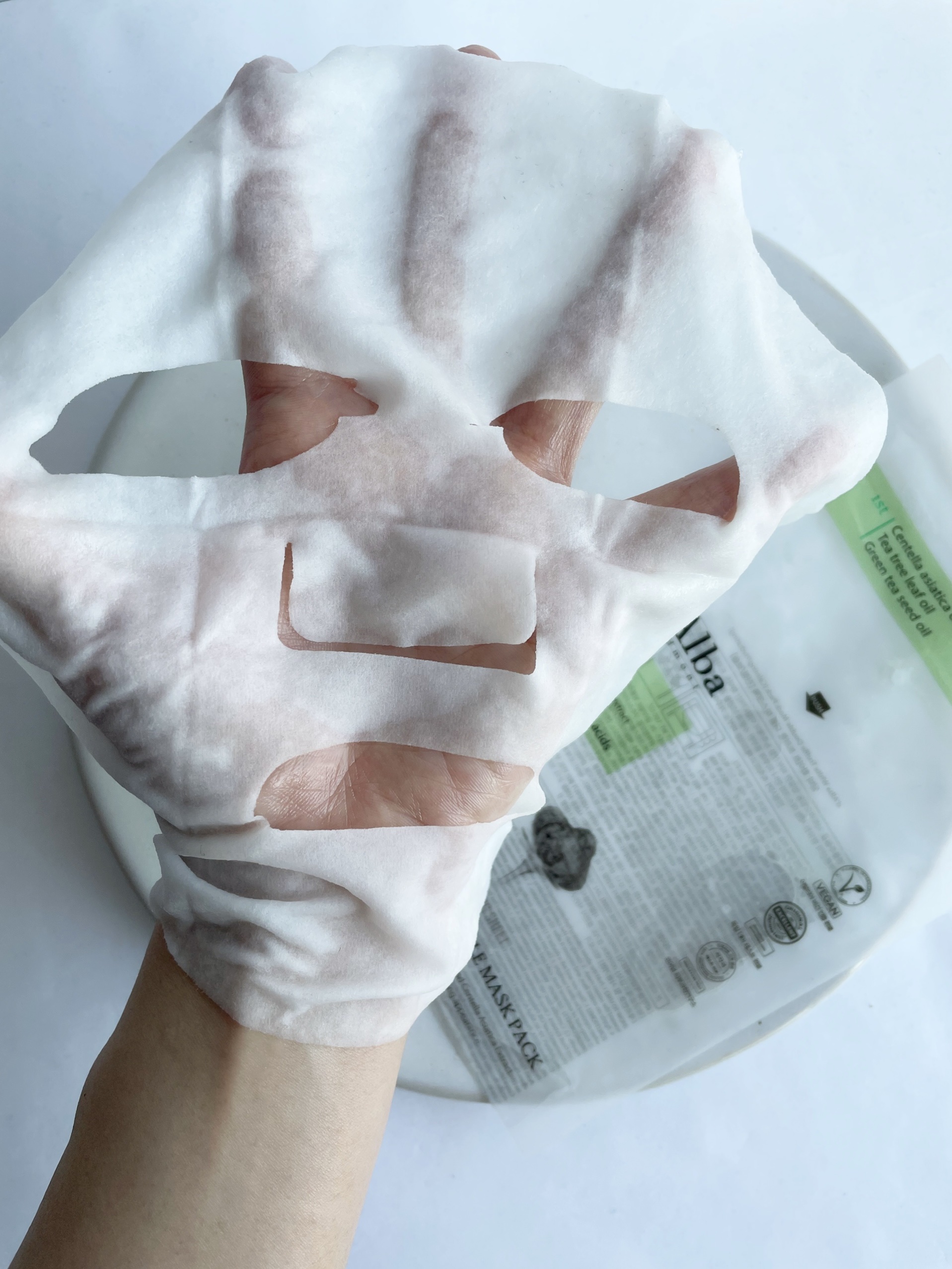 ホワイトトリュフダブルマスクパック(鎮静/保湿) /ダルバ/シートマスク・パックを使ったクチコミ（3枚目）