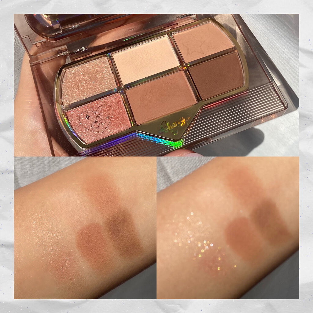 レトロマグネティック アイシャドウパレット/FlowerKnows/アイシャドウパレットを使ったクチコミ（3枚目）