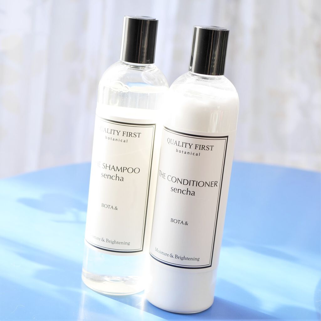 ボタアンド ザ シャンプー <sencha>/クオリティファースト/市販シャンプーを使ったクチコミ（1枚目）