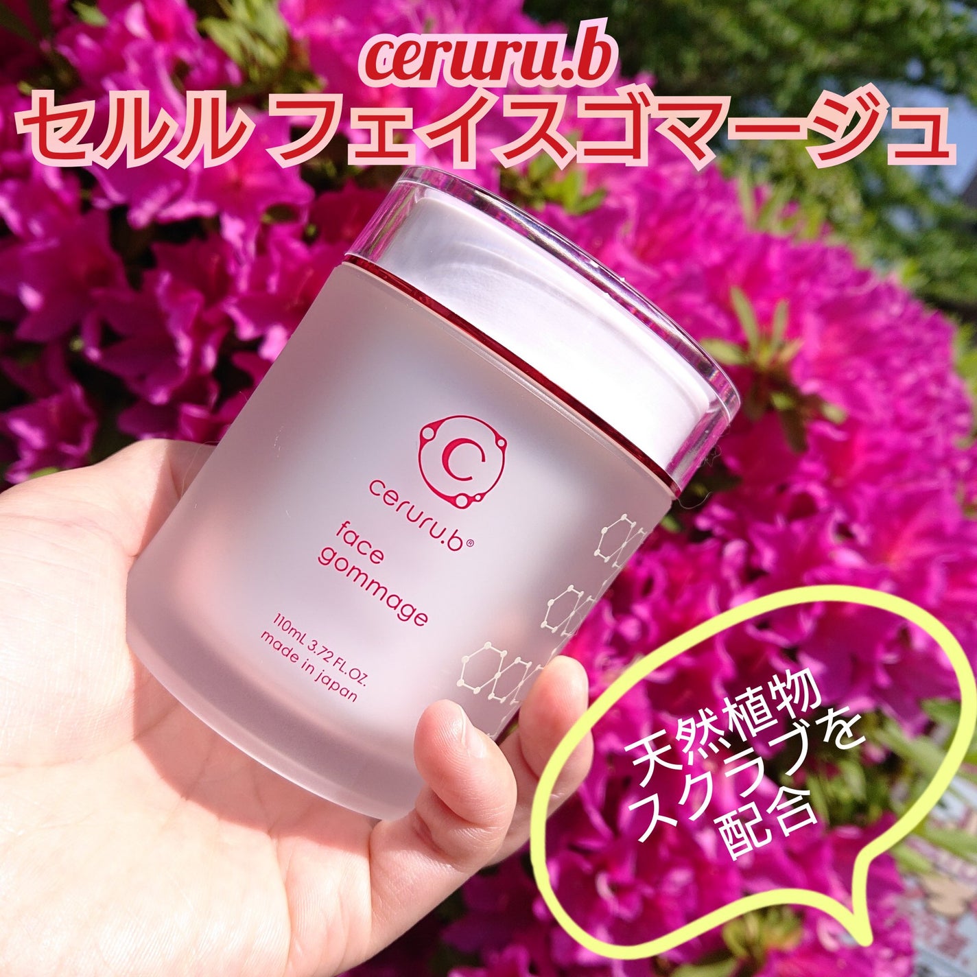 フェイスゴマージュ/ceruru.b/スクラブ・ゴマージュを使ったクチコミ(1枚目)